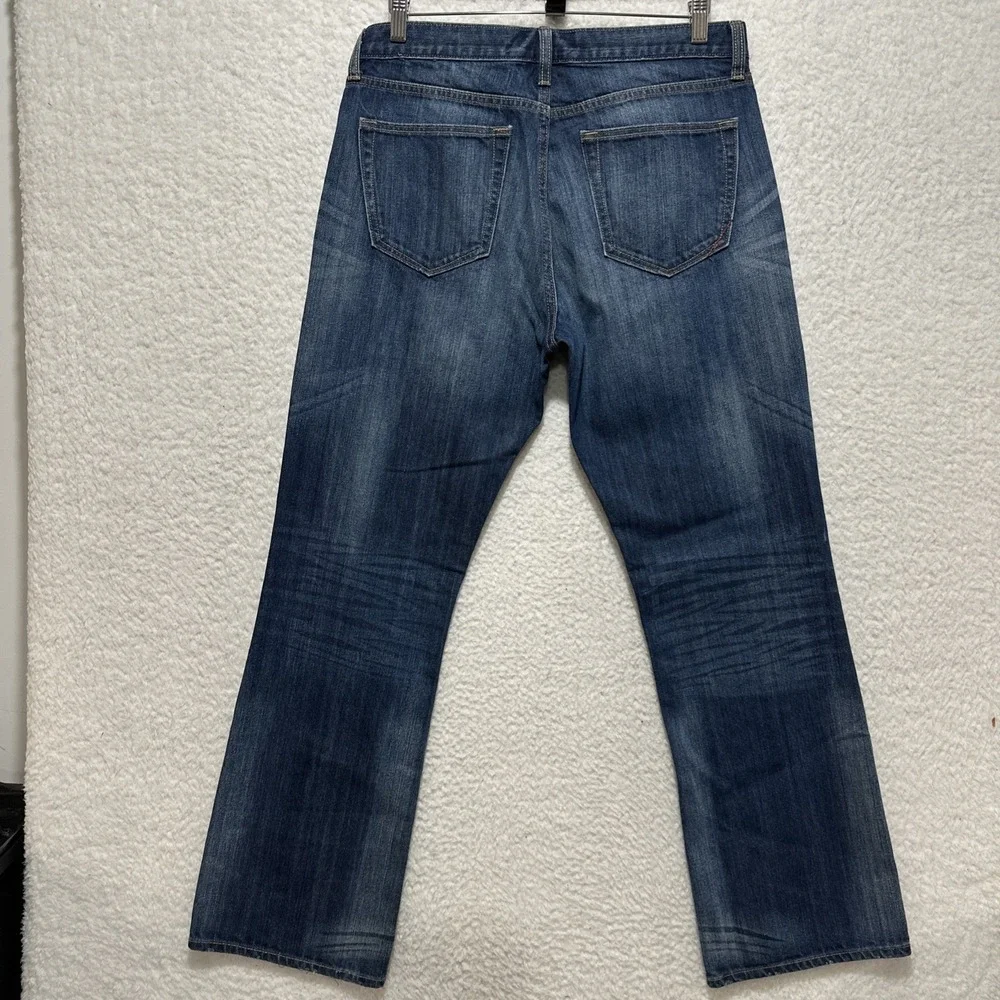 Banana Republic Jeans Men's Blue Denim Bootcut Retro‎ Size 33